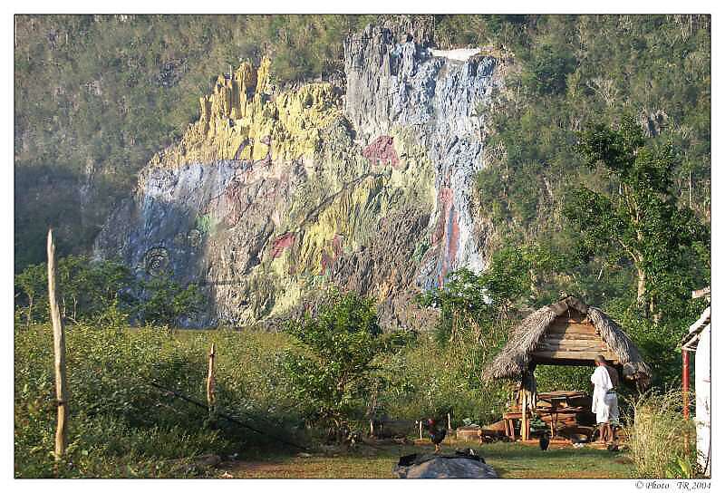 194 Valle de Vi�ales-modern� um�n� Mural de la Preistoria dle Fous��e 